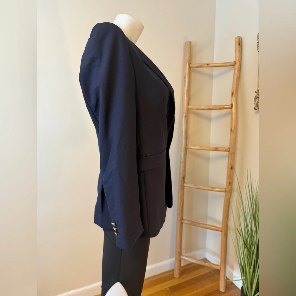 Vineyard Vines Kids' Boathouse Performance Wool Blazer Navy Size 16 EUC